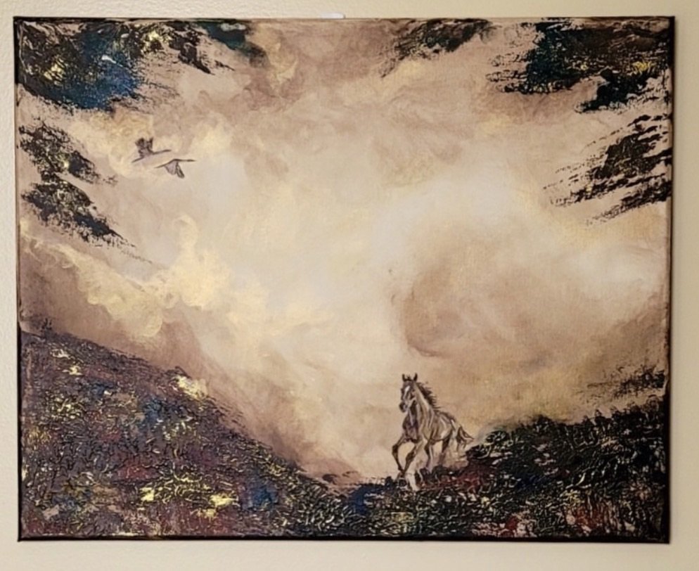 Abstract painting