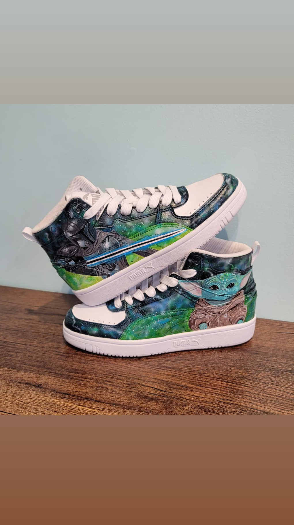 Star Wars hand-painted shoes
